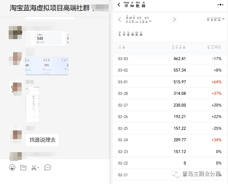 项目-黄岛主：淘宝蓝海虚拟项目陪跑训练营5.0：单天478纯利润（无水印）骑士资源网(2)