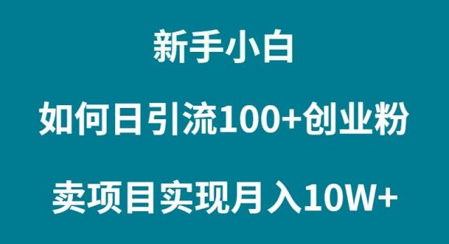 项目-新手小白如何通过卖项目实现月入10W+骑士资源网(1)