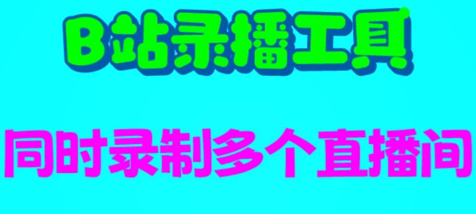 项目-B站录播工具，支持同时录制多个直播间【录制脚本 使用教程】骑士资源网(1)