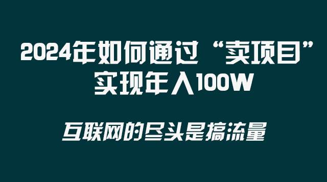 项目-2024年如何通过“卖项目”实现年入100W骑士资源网(1)