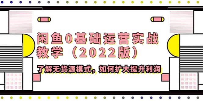 项目-闲鱼0基础运营实战教学（2022版）了解无货源模式，如何扩大提升利润骑士资源网(1)