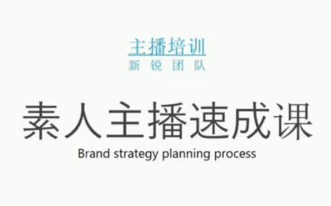 项目-素人主播两天养成计划,月销千万的直播间脚本手把手教学落地骑士资源网(1)