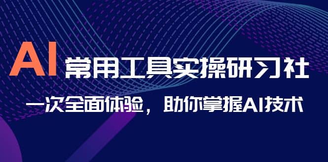 项目-AI-常用工具实操研习社，一次全面体验，助你掌握AI技术骑士资源网(1)