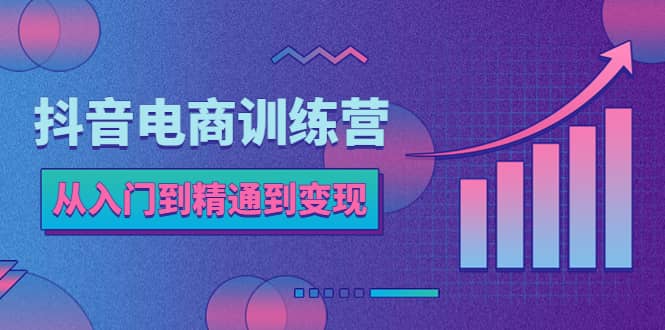 项目-抖音电商训练营：从入门到精通，从账号定位到流量变现，抖店运营实操骑士资源网(1)