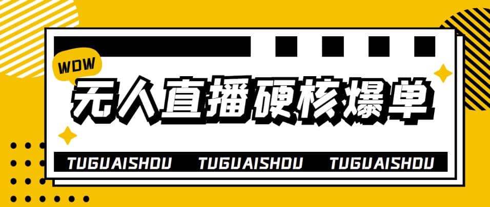 项目-大飞无人直播硬核爆单技术，轻松玩转无人直播骑士资源网(1)