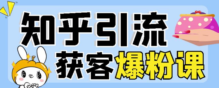 项目-2022船长知乎引流 无脑爆粉技术：每一篇都是爆款，不吹牛，引流效果杠杠的骑士资源网(1)